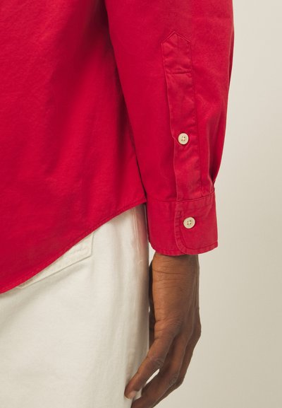 Polo Ralph Lauren CUSTOM FIT TWILL SHIRT - Krekls - sunrise red