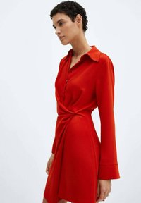 Mango Blusenkleid - red