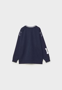 Stradivarius WITH STAR AND NUMBER   - Felpa - mottled dark blue