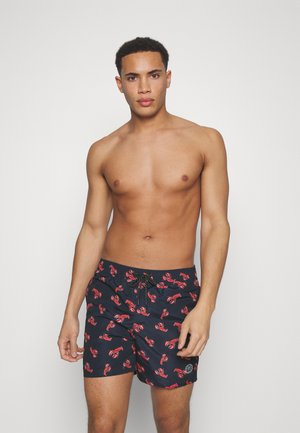 Jack & Jones JPSTFIJI AOP PACK LY SN - Shorts da mare - navy blazer