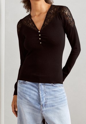 Pullover - black