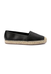 FOREVER COMFORT® FLAT ESPADRILLE SHOES - Slip-ins - black