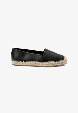 FOREVER COMFORT® FLAT ESPADRILLE SHOES - Slip-ons - black