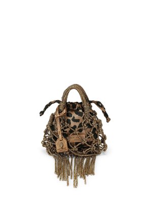 MINI MACRAME CRYSTAL - Borsa a mano - bronze com