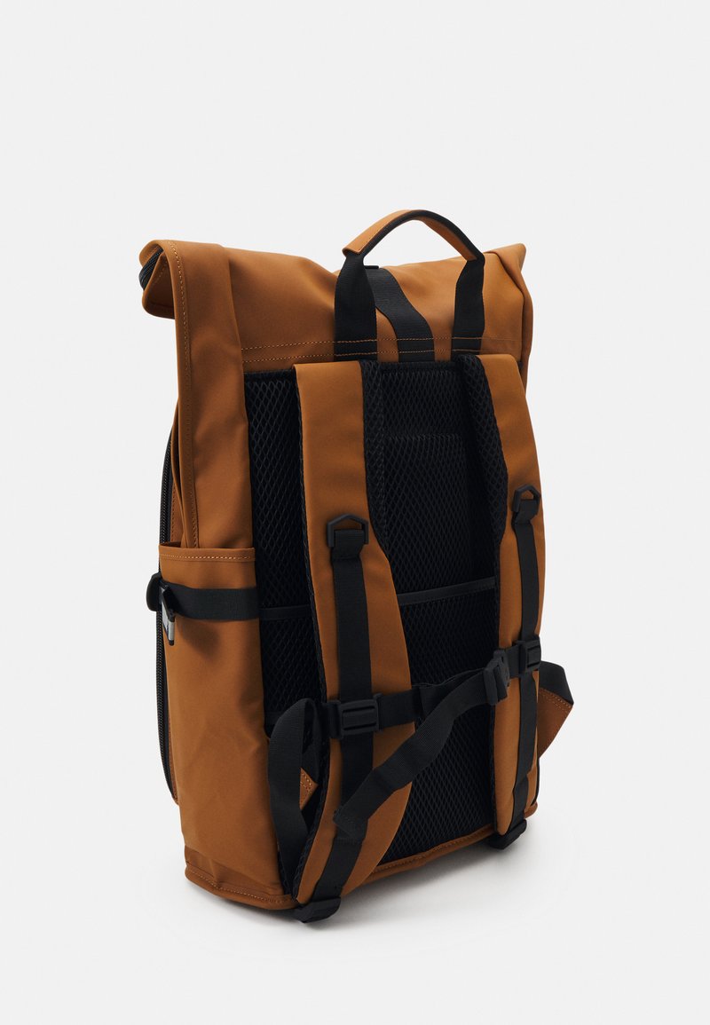 rains rust backpack Mini ensuring you stand out in any crowd Rust Rains Orange Backpack Discount