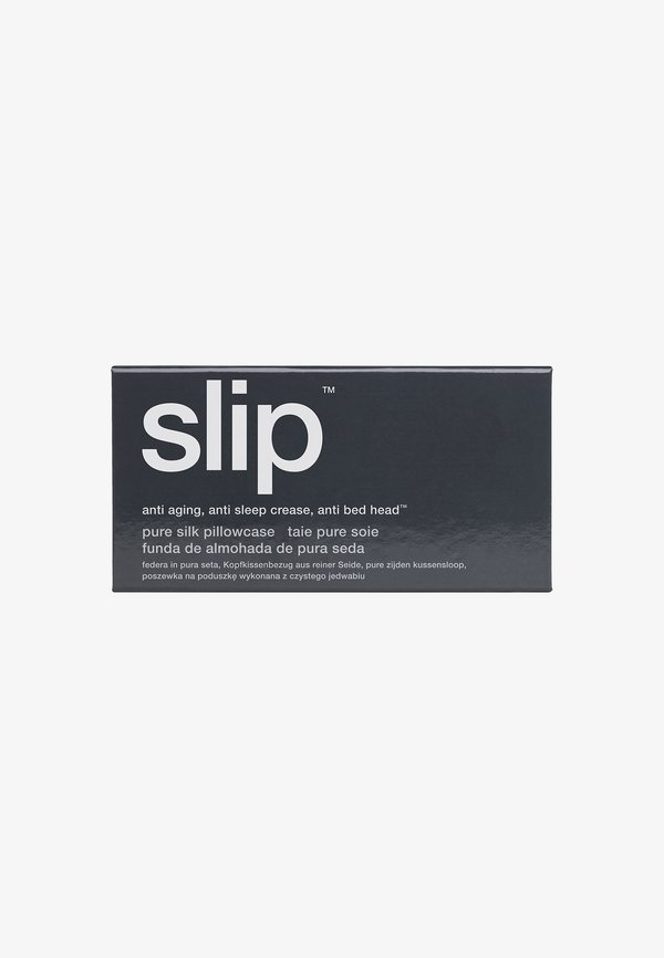 SLIP PURE SILK 40X80 PILLOWCASE - Other accessories - charcoal2