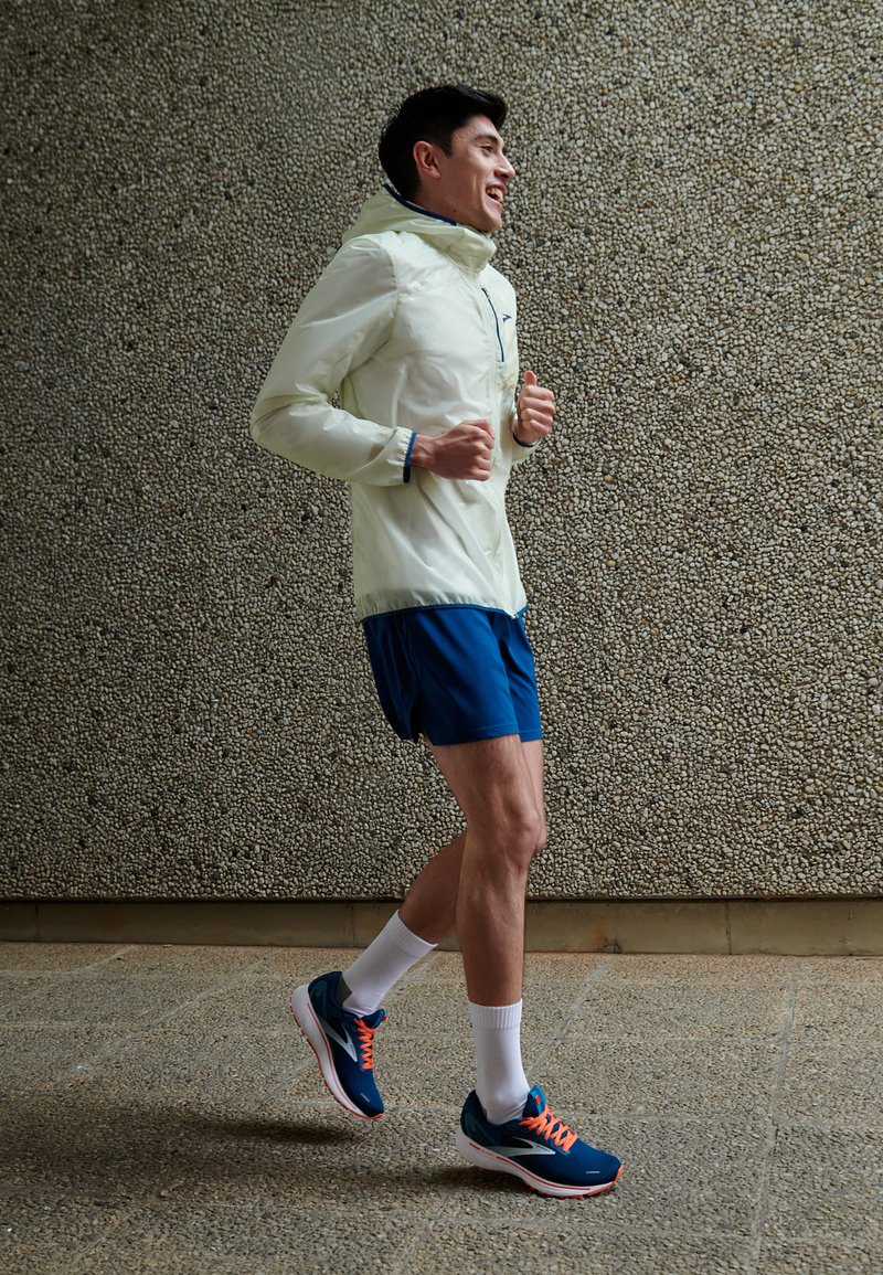 Brooks GHOST 14 Laufschuh Neutral titan teal flame/dunkelblau