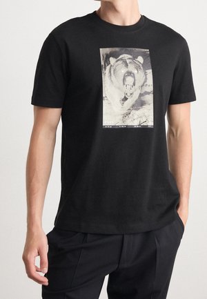 T-Shirt print - black