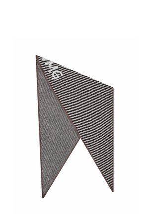 TRIANGLE STRIPE - Tuch - schwarz