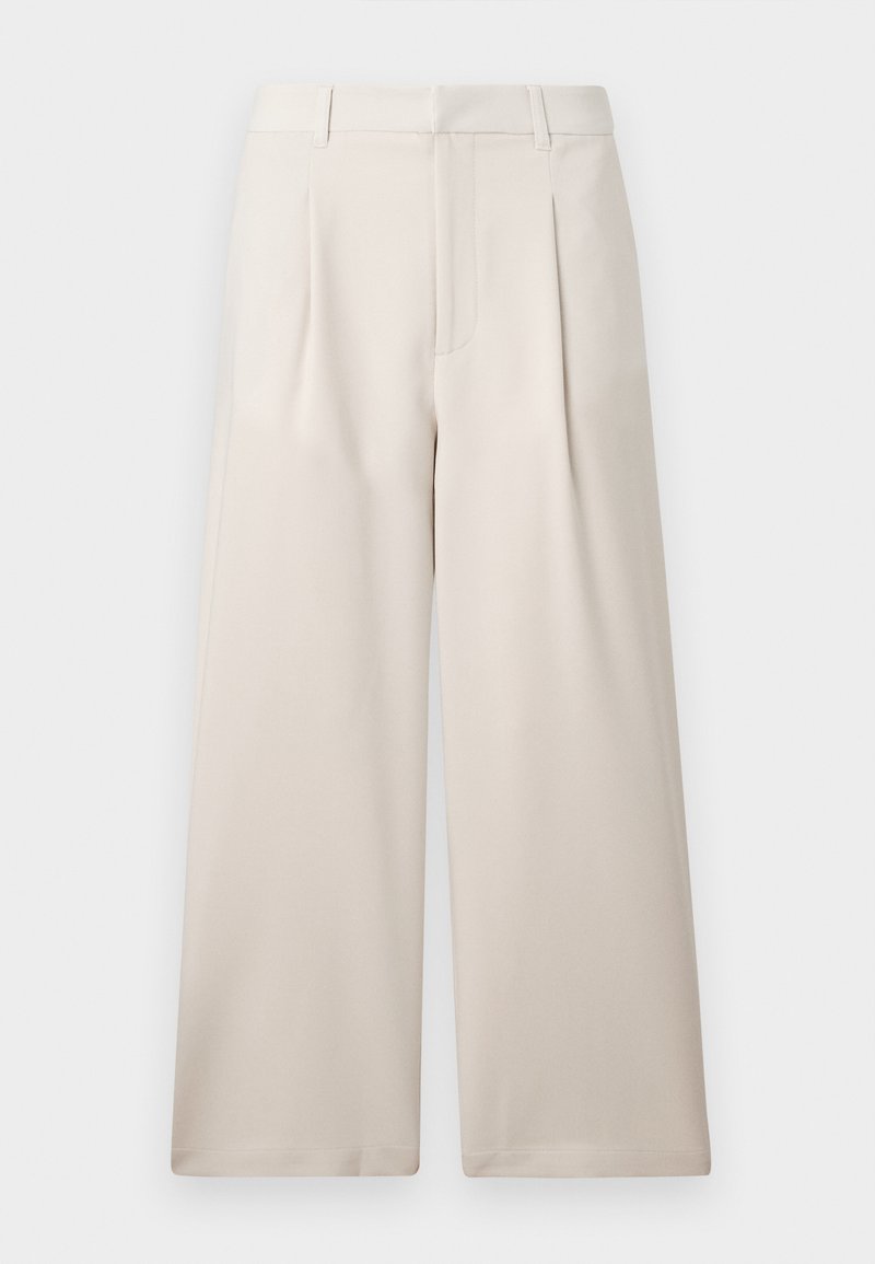 ONLY ONLLANDO PLEAT CULOTTE PANT - Broek - pumice stone