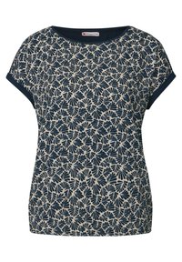 Camiseta estampada - blau