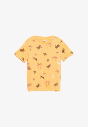 s.Oliver, T-SHIRT - T-shirt imprimé - hellorange