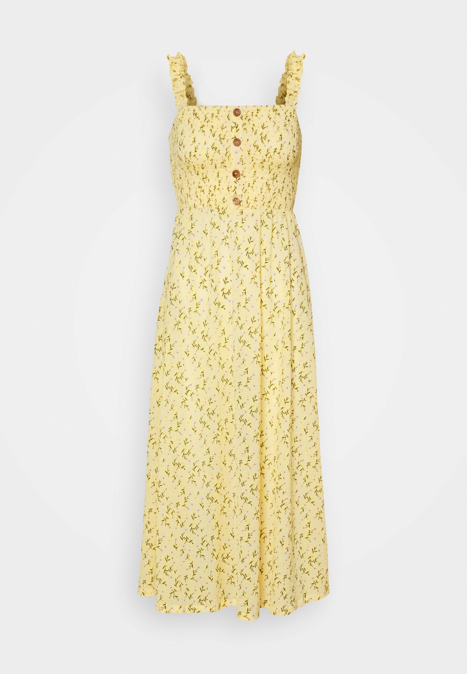 zalando robe jaune