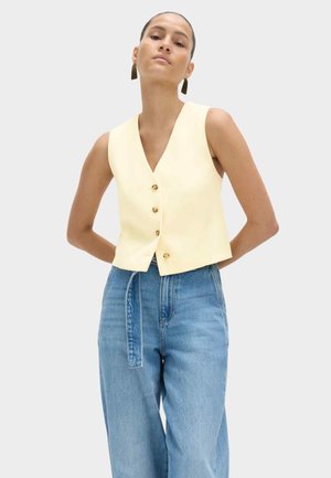 Marks & Spencer, CROPPED - Vest - soft yellow