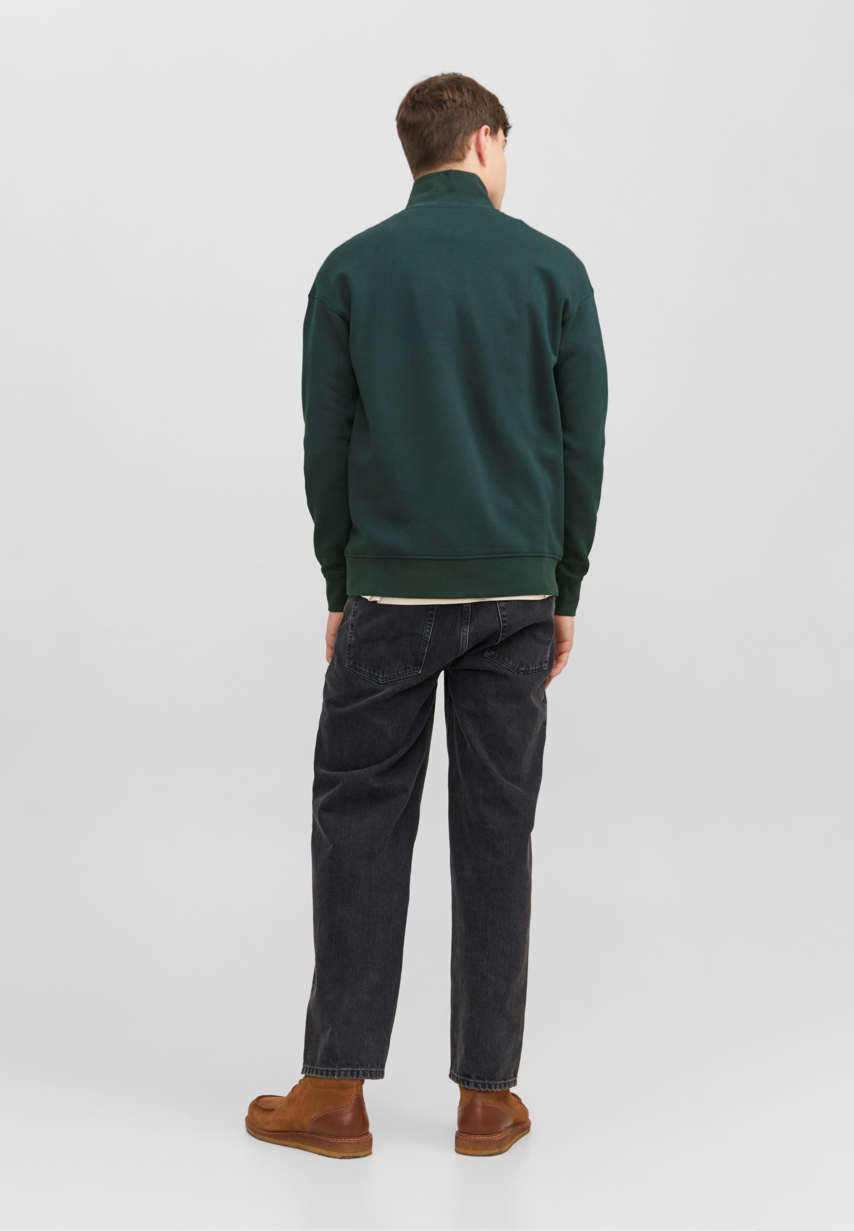 Jack & Jones Half zip Text Half zip - Sweatshirt - magical forest