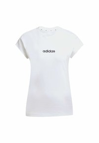ESSENTIALS LINEAR - T-shirts - white   black