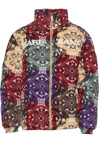 CORDUROY PUFFER - Talvejope - dark red multicolor