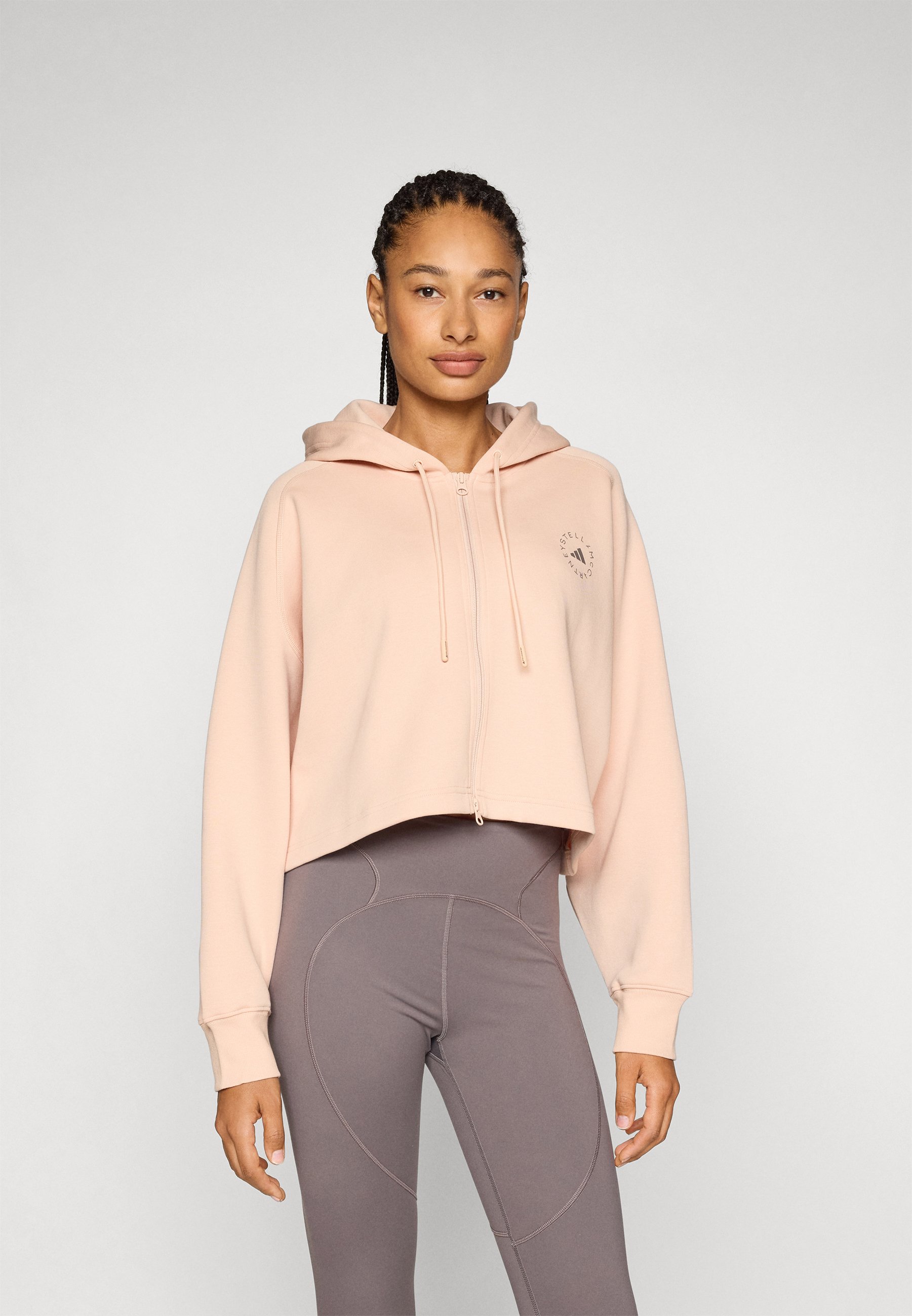 ADIDAS BY STELLA MCCARTNEY ロゴ フーディ Zip-up 1058976 adidas by