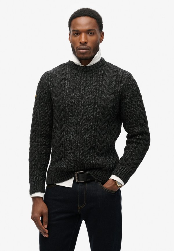 CABLE CREW NECK  - Strickpullover