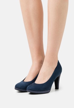 Marco Tozzi, Escarpins à talons hauts - dark blue