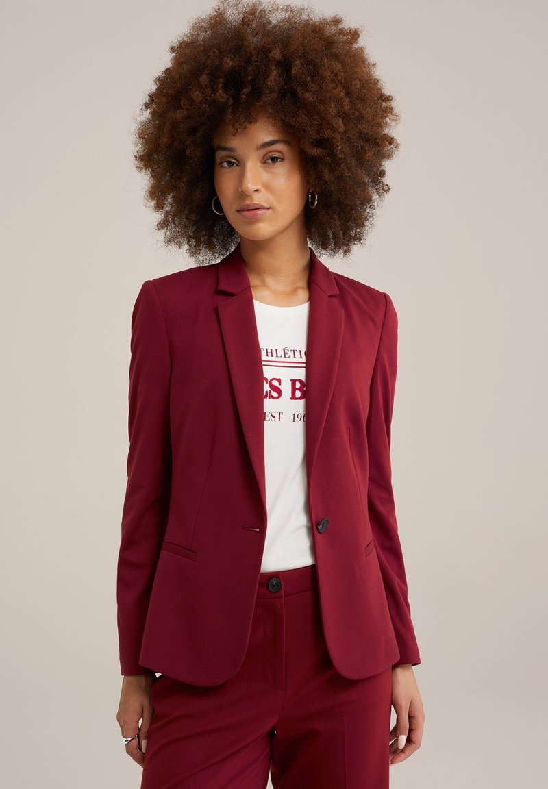 WE Fashion GETAILLEERDE - Bleiser - red