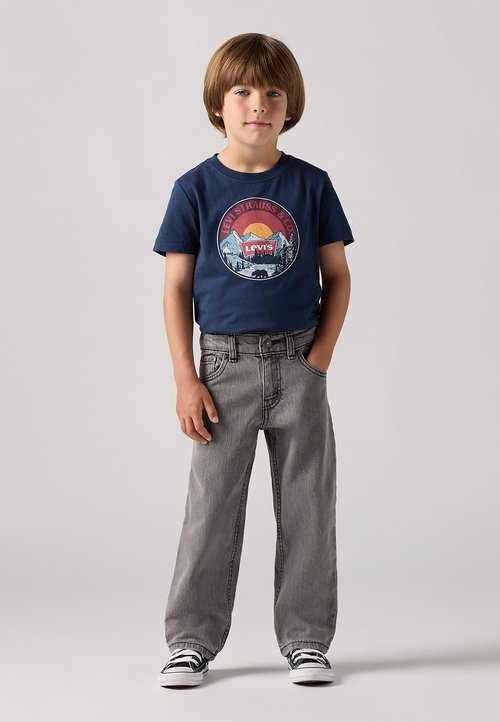 Jean Droit Name It Nkmryan 5950-Dm Noos - 100% Coton - Taille Réglable - Pour Garçon