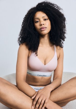 LIFT BRALETTE ICON COTTON MODAL - Stropløse & variable BH'er - cradle pink