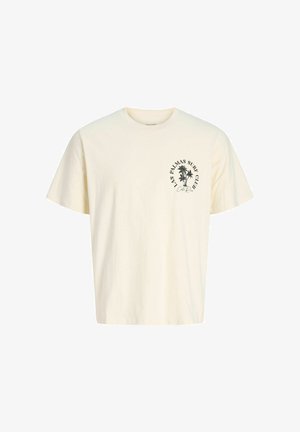 Jack & Jones, T-SHIRT T-SHIRT - Print T-shirt - antique white