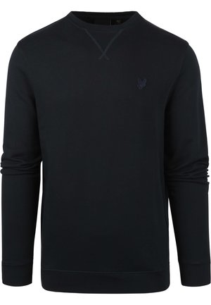 Lyle & Scott TONAL EAGLE CREW NECK  - Sweater - blauw donkerblauw