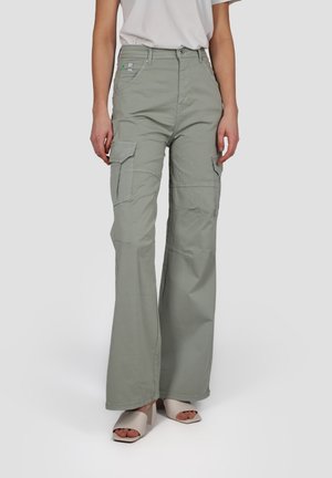 Miracle of Denim Jean flare - olive