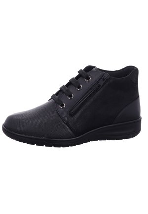 Platform ankle boots - argento multi