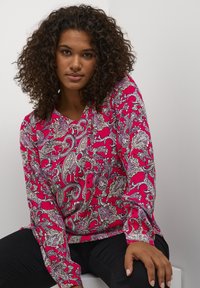 Kaffe Curve PRINTED - Blůza - virtual pink paisley print