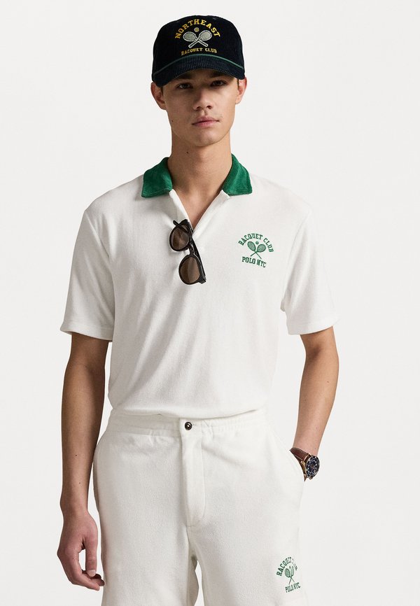 STANDARD FIT TERRY GRAPHIC POLO SHIRT - Polo shirt