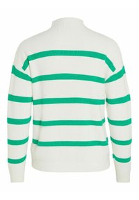 VILA VIRIL MOCK NECK  - Pullover - white alyssum