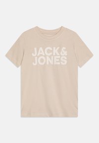 Jack & Jones Junior - JJECORP LOGO TEE CREW NECK  - Trükipildiga T-särk - moonbeam Väikepilt 1