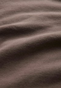 Next CHRISTMAS GINGER BREAD LATTE GRAPHIC CREW NECK - Bluză de molton - chocolate brown