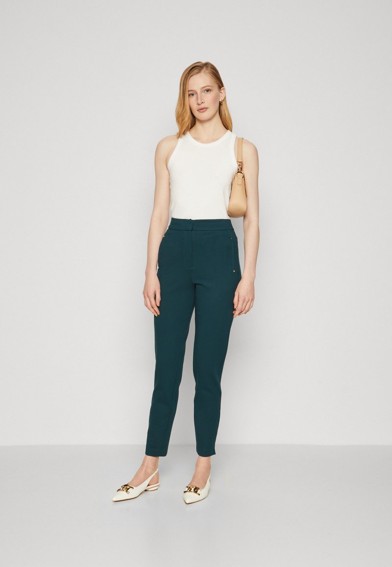 Pantalon Cheville Ann Taylor – Femme Taille 14 – Vert Menthe – Neuf Avec étiquettes