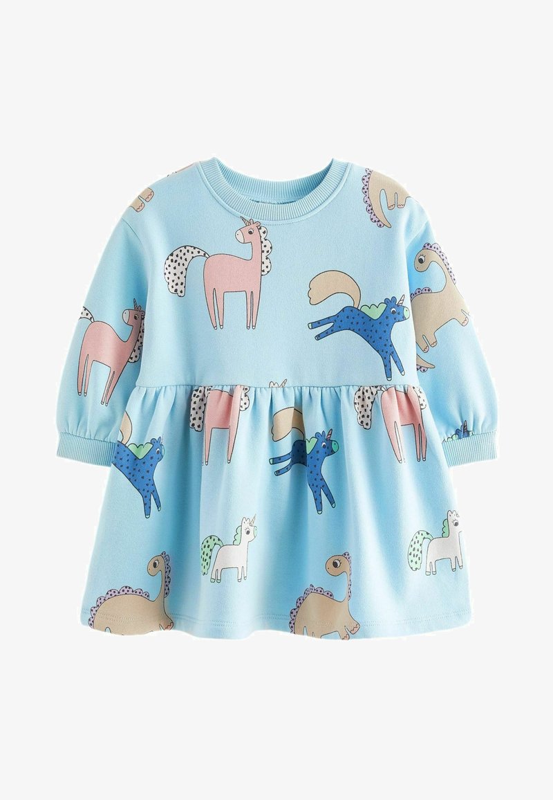 Next LONG SLEEVE - REGULAR FIT - Nappali ruha - pale blue