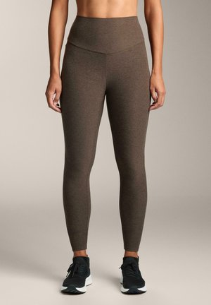 COMFORTLUX HIGH-WAISTED 65CM ANKLE-LENGTH LEGGINGS 33472965 - Leggings - brown