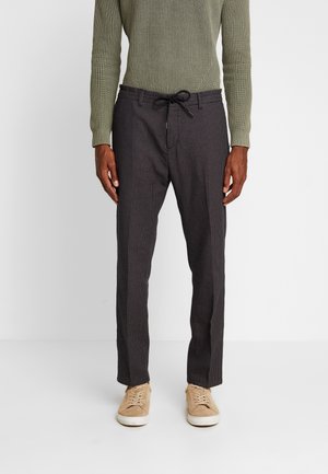 Trousers - mottled dark grey