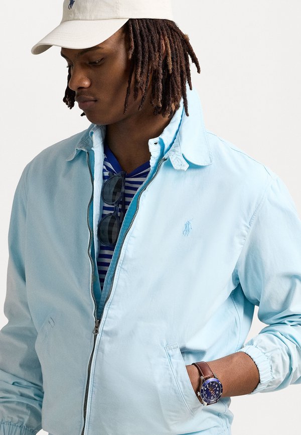 THE BAYPORT MINERAL-DYED POPLIN JACKET - Summer jacket - sky4