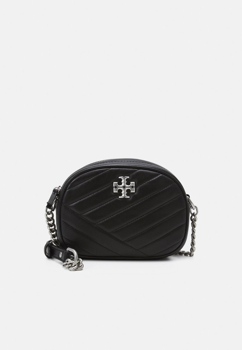 Tory Burch KIRA CHEVRON SMALL CAMERA BAG Across body bag black