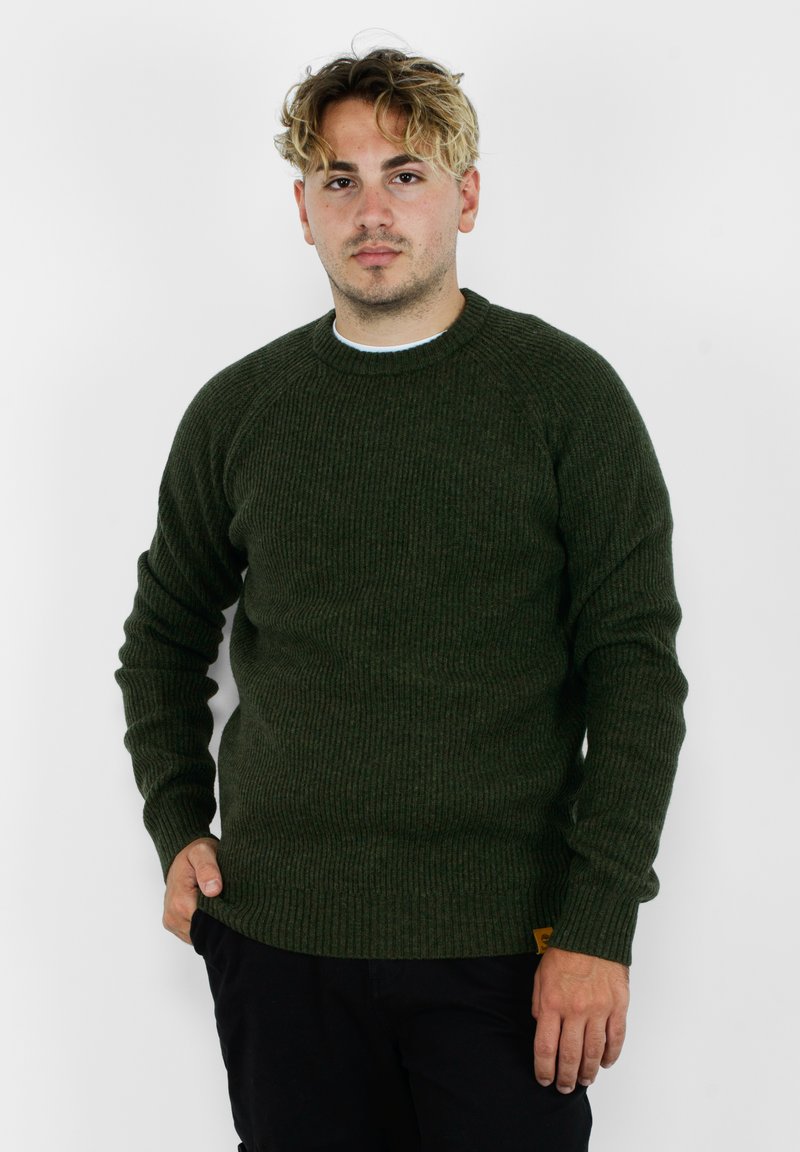 Timberland PHILLIPS BROOK RAGLAN - Svetr - verde