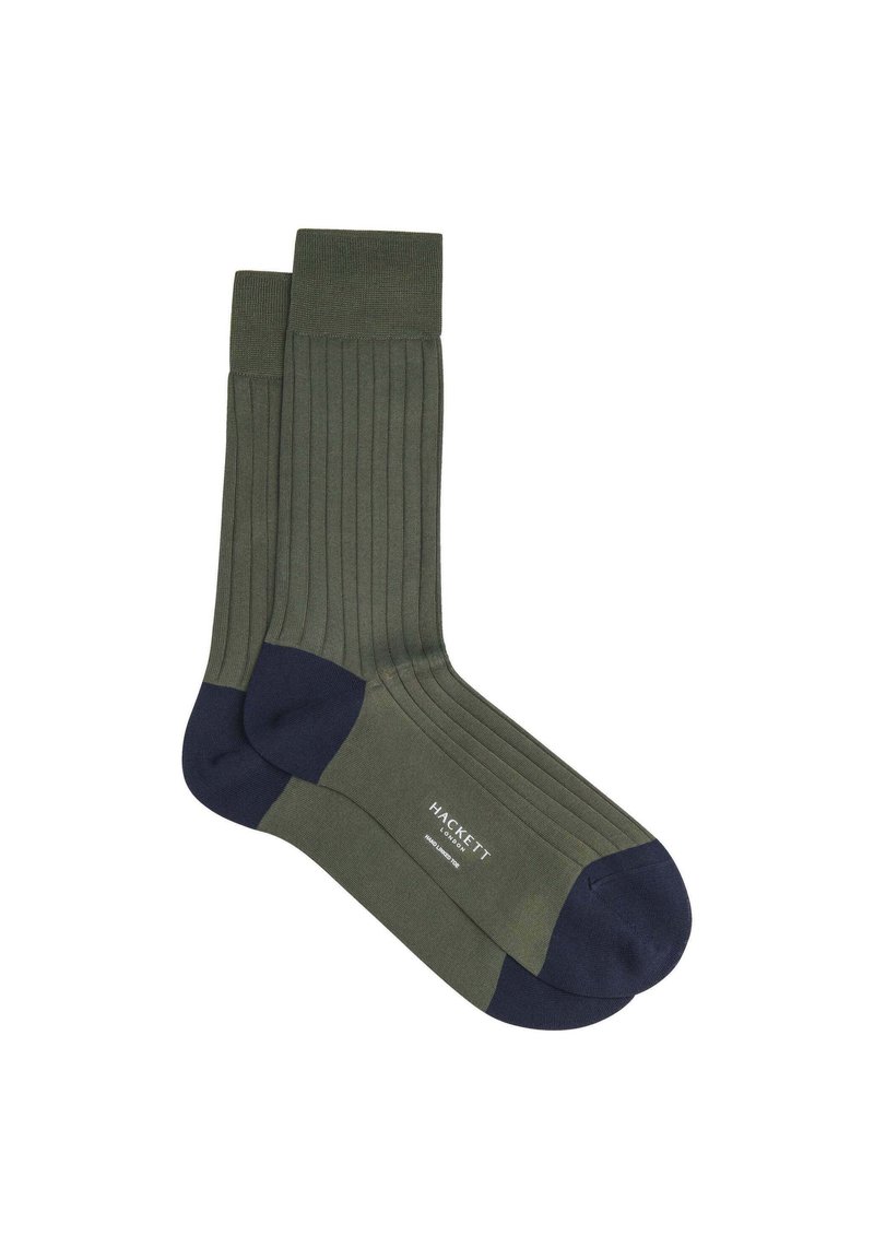 Hackett London Strømper - dark khaki green