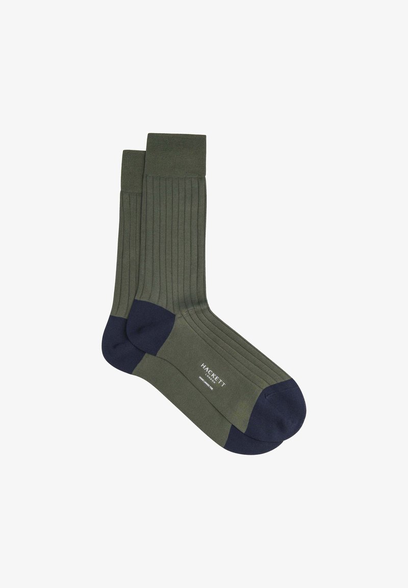 Hackett London Calze - dark khaki green