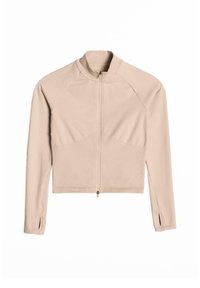 Sweater met rits - beige