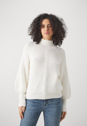 Noisy may Nmmisser L/S Cropped New Fleece Noos Maglione, Nero, L Donna