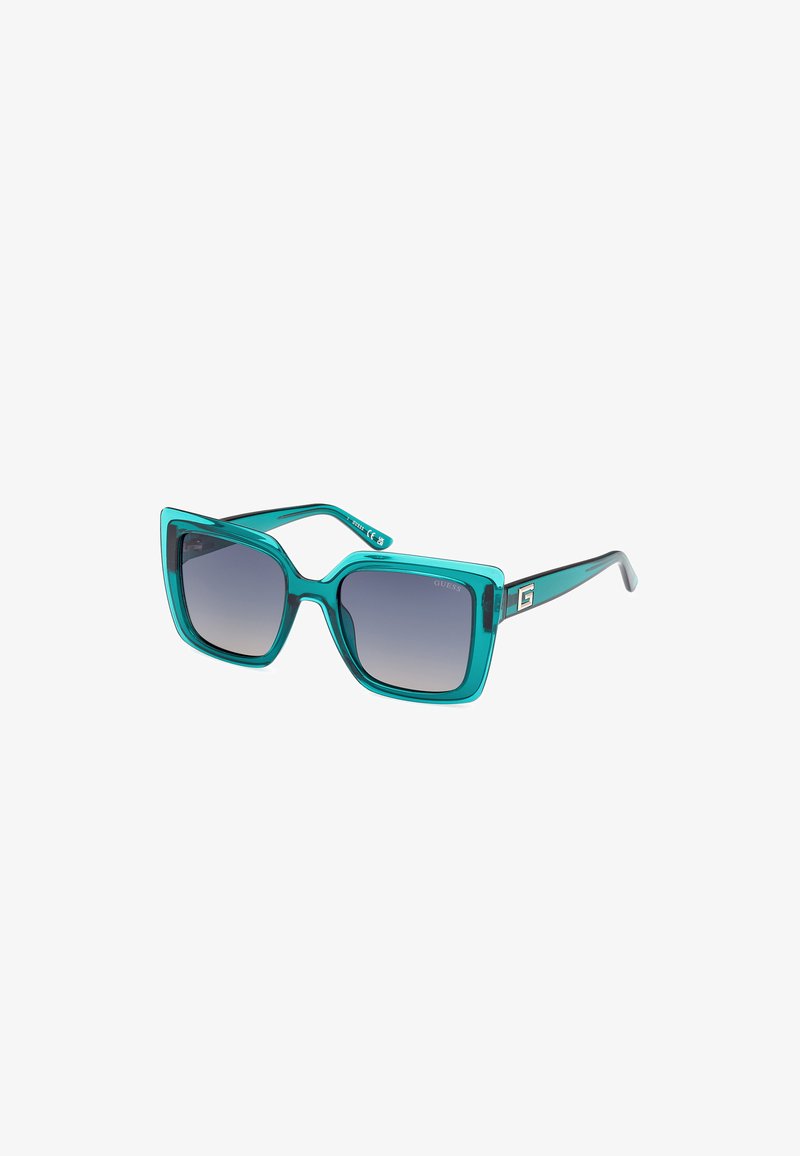 Guess INIETTATO - Ochelari de soare - verde verde sfumato