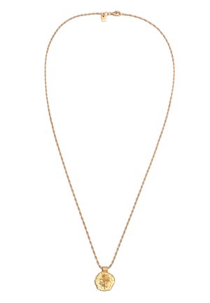 STRUCTURED PLATE - Halskette - gold-coloured