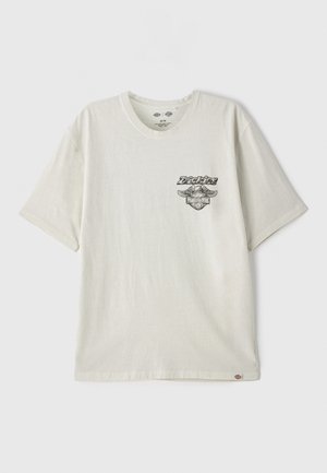 Dickies DICKIES X HARLEY DAVIDSON MOTO TEE - Print T-shirt - silver birch